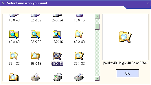 Icon List View
