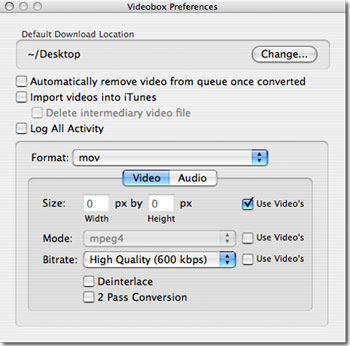 Videobox for Mac