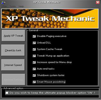 XP Tweak Mechanic