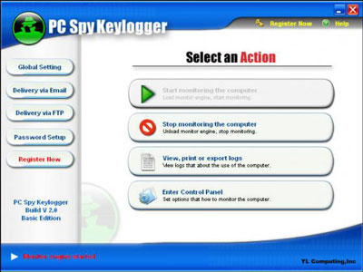 PC Spy Keylogger
