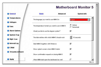 Motherboard Monitor