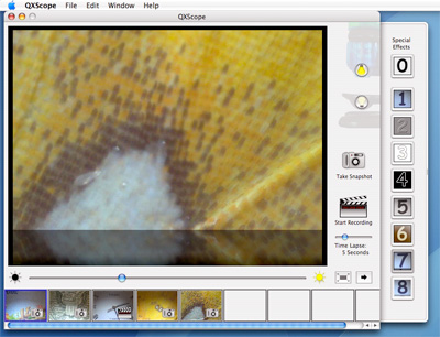 QXScope for Mac OS X