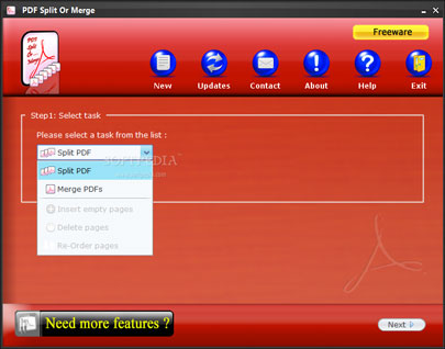 PDF Split or Merge - Công cụ tách và ghép file PDF miễn phí và hiệu quả. https://st.download.com.vn/Data/Image/VanPhong/2010/11/PDF-Split-Or-Merge_1.jpg