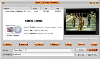 Nevo FLV Video Converter