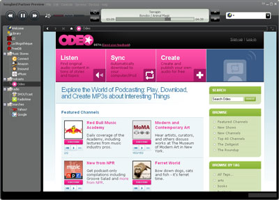 Songbird for Mac