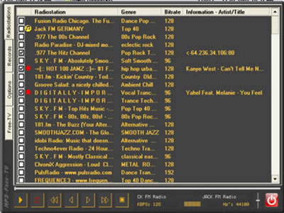 MP3-Free-TV - Phần mềm xem, nghe và lưu lại TV, radio trực tuyến
