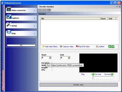 FLV VideoConstructor Free