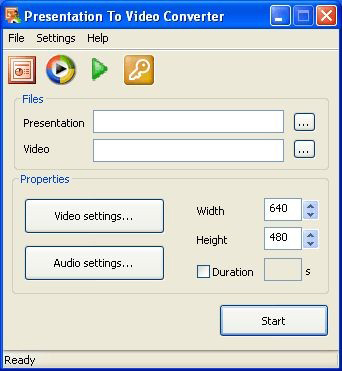 Presentation to Video Converter