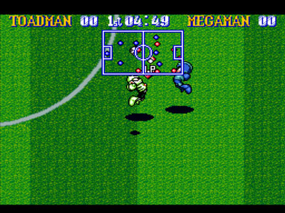 Điều khiển nhân vật đá bóng