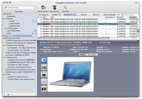 GarageBuy for Mac