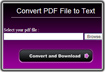 ConvertPDFtoText