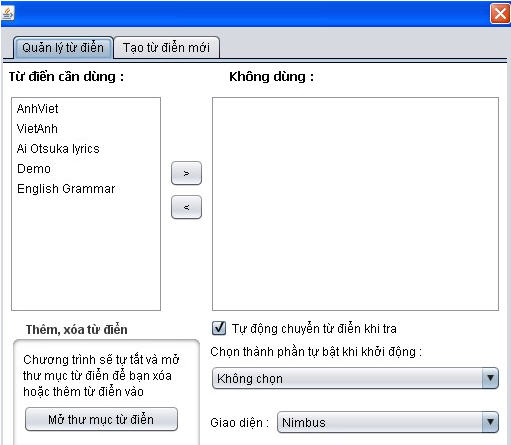 Bổ sung từ điển