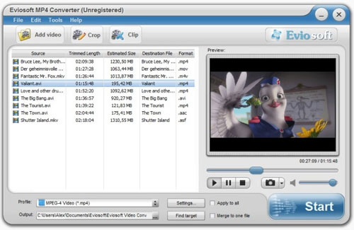 Eviosoft MP4 Converter