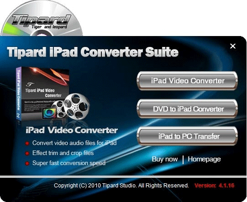Tipard iPad Converter Suite