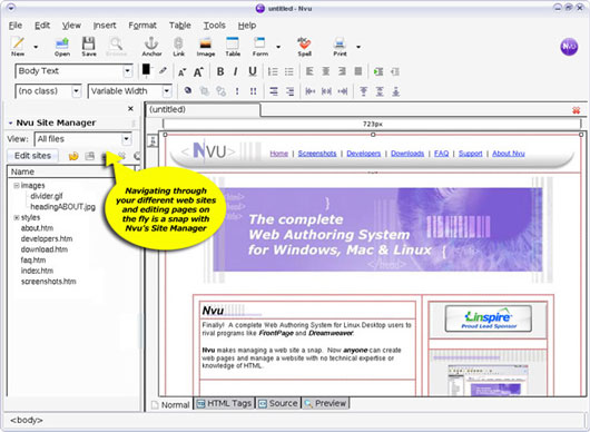 Nvu For Mac