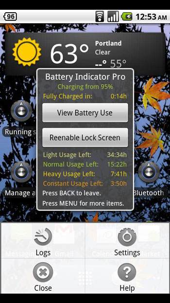 Battery Indicator Pro for Android