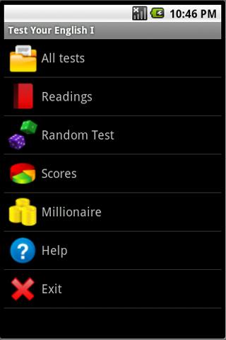 Test Your English I for Android