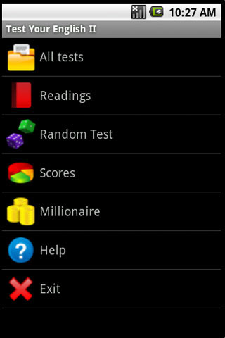 Test Your English II for Android