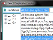 Exact Duplicate Finder