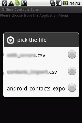 Offline Contacts Sync for Android