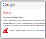 Google Takeout