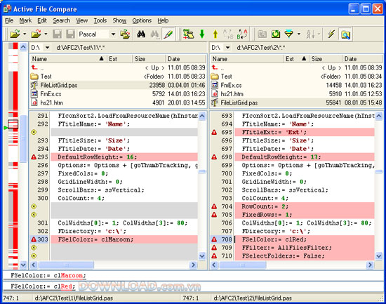 Active File Compare