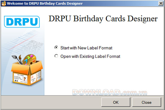 Birthday card maker software
