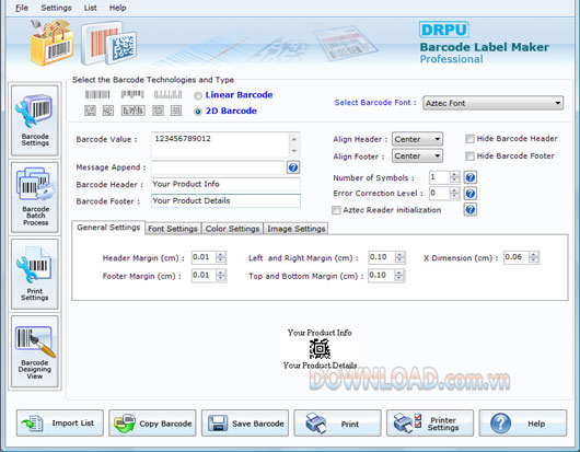 Barcode Software Standard