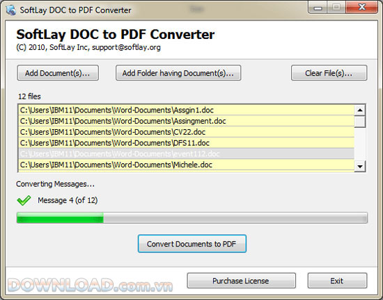 SoftLay Doc to PDF Converter