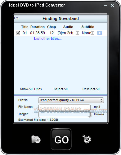 Ideal DVD to iPad Converter 
