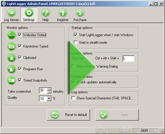 LightLogger
