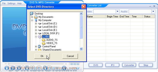 DVD to MPEG converter
