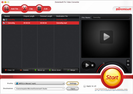Doremisoft Mac FLV Converter