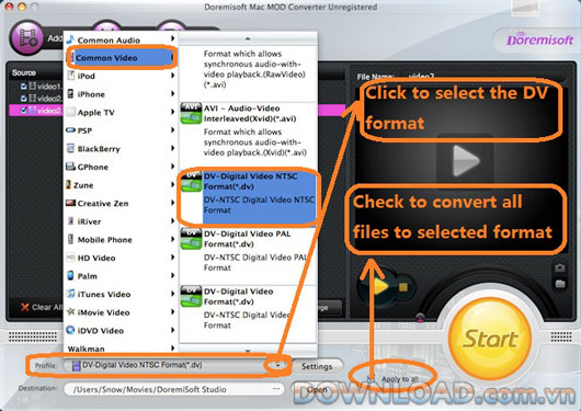 Doremisoft Mac MOD Converter