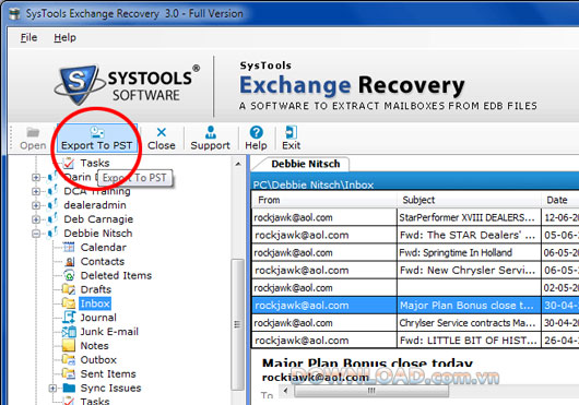 SysTools Exchange Recovery