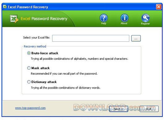 Excel Password Recovery