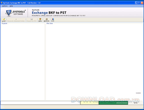 Exchange BKF to PST