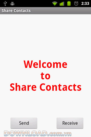 Share Contacts for Android