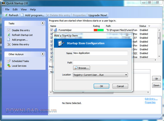 Glary Quick Startup