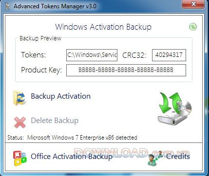 Advanced Tokens Manager