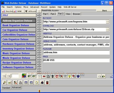 Web Builder Deluxe