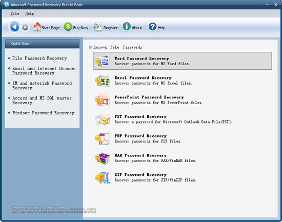 Ainorsoft Password Recovery Bundle