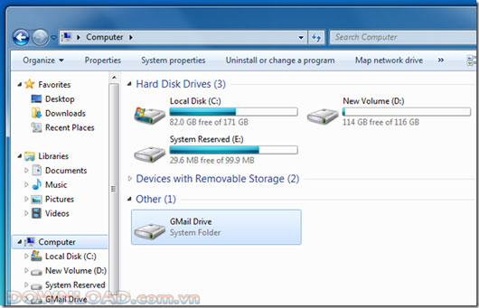 GMail Drive