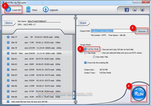 WinX Blu-ray Decrypter