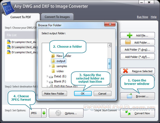Any DWG and DXF to Image Converter