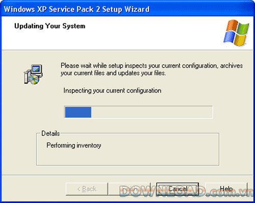 Windows XP Service Pack 2: Bản cập nhật quan trọng tăng cường bảo mật. https://st.download.com.vn/Data/image/2011/11/02/Windows-XP-Service-Pack-2-3.jpg