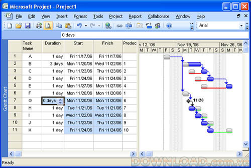 Microsoft Office Project 2007 Service Pack 1 cải thiện hiệu suất và bảo mật cho quản lý dự án. https://st.download.com.vn/Data/image/2011/11/03/Microsoft-Office-Project-2007-SP1-3.jpg