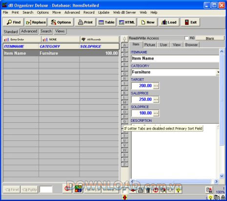 Garage Organizer Deluxe