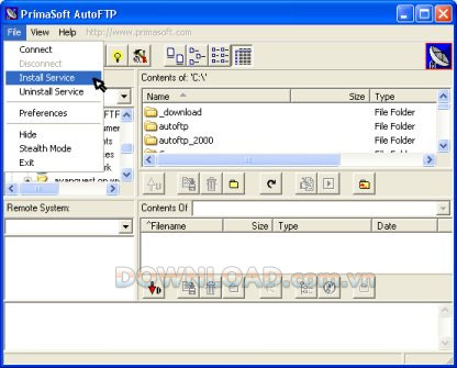 AutoFTP Service