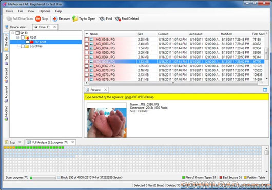 FileRescue for FAT